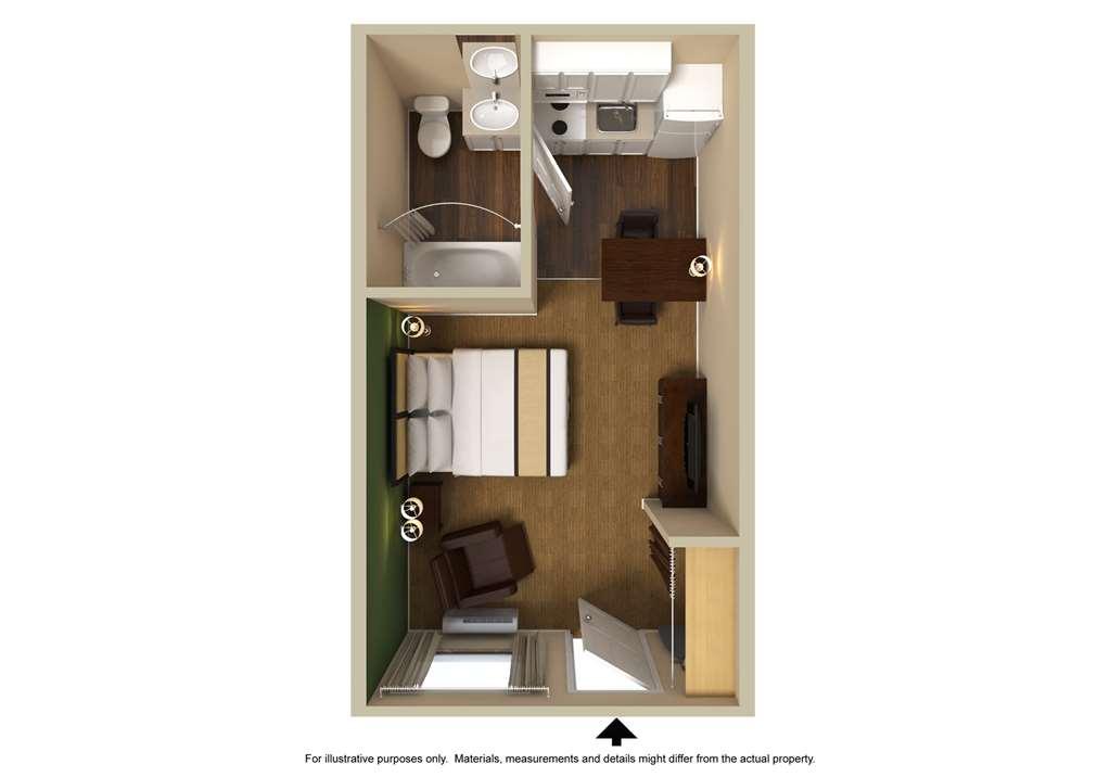 Extended Stay America Select Suites - Raleigh - Research Triangle Park - Hwy 55 Durham Quarto foto